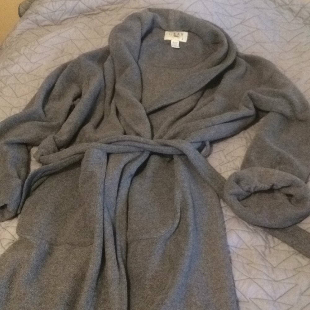 Warm Soft Grey Robe